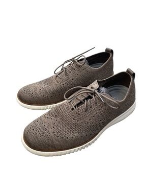 Cole Haan 4.ZEROGRAND Stitchlite Wingtip Oxford Men’s Sz 10.5 Light Brown C37988
